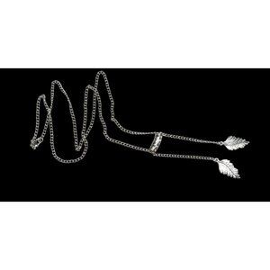 Elvish Fairycore Nature Themed Bolo Lariat Necklace